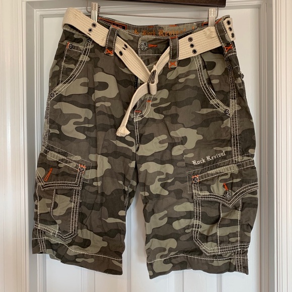 Rock Revival Other - Men’s rock revival camo shorts